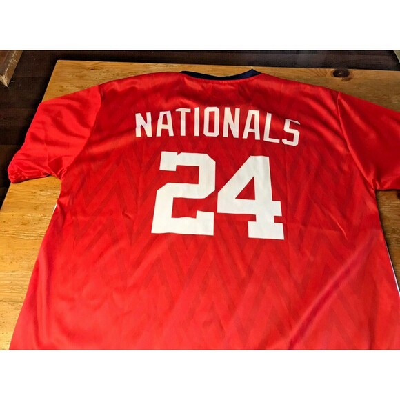 Washington Nationals Soccer Jersey Size L SGA 2024 Football MLB Baseball - Picture 8 of 8